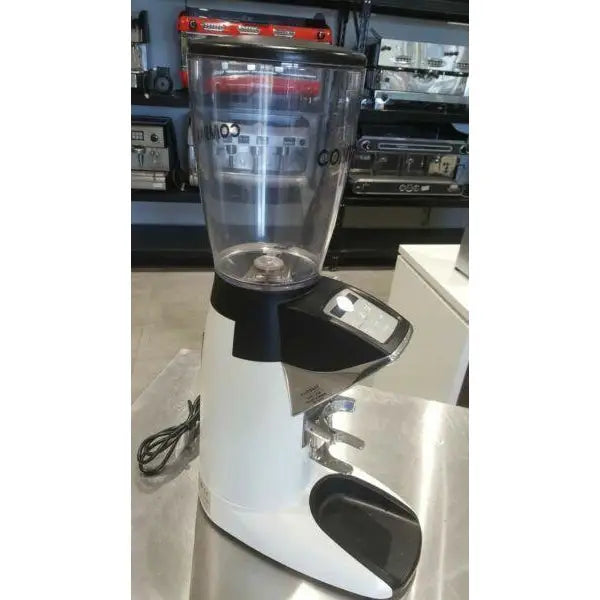 Pre-Owned Compak F8 In White Commercial Coffee Bean Espresso