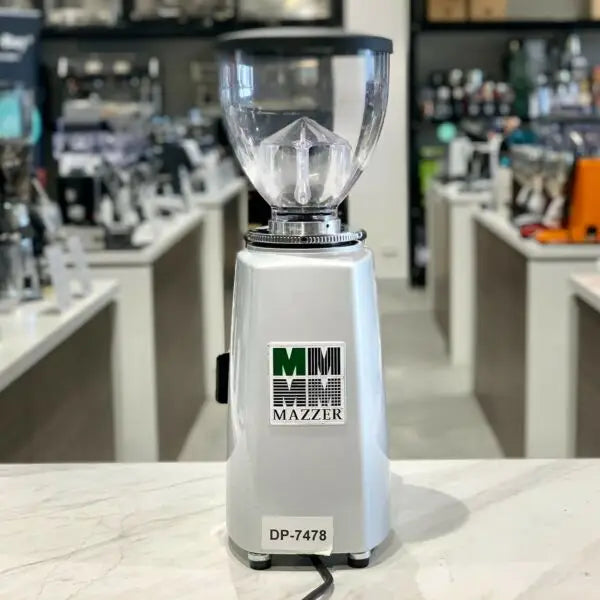 Pre Owned Mazzer Mini Manual Coffee Grinder In Silver