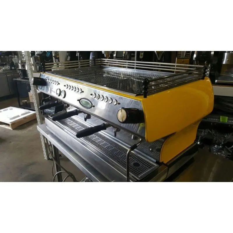 Pre-Owned Yellow 3 Group La Marzocco FB80 Commercial Coffee