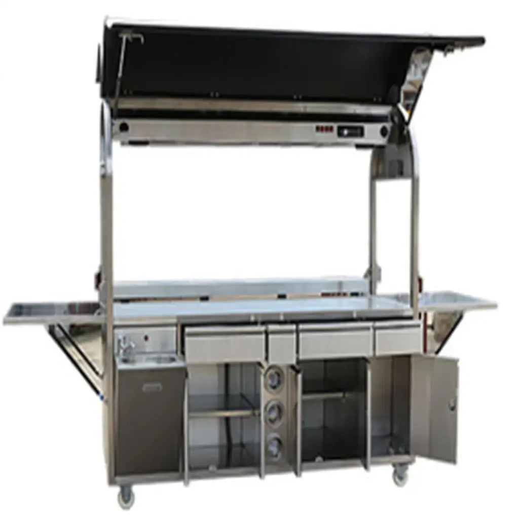 Precision Large Lockable Coffee Cart