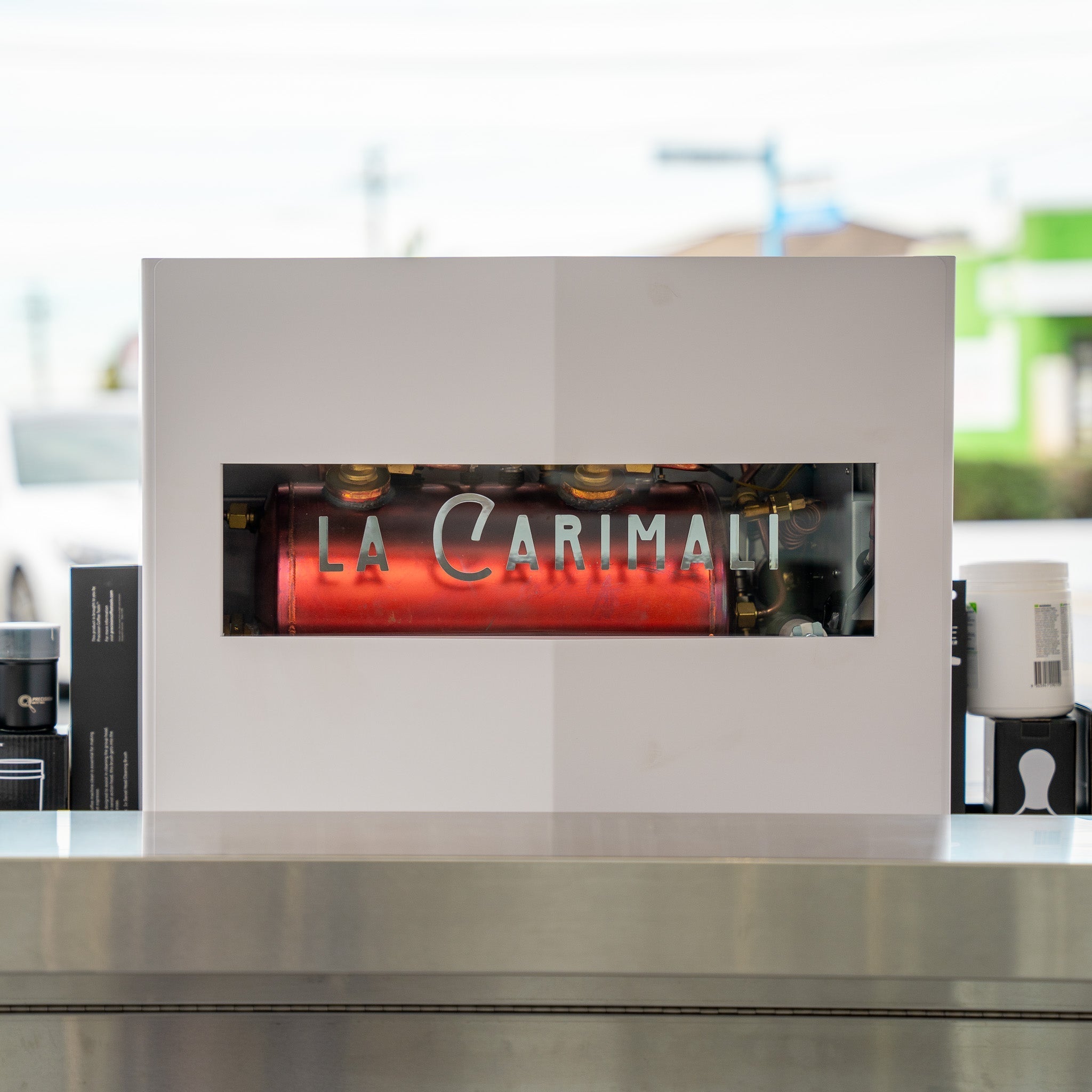 PRECISION LARGE LOCKABLE COFFEE CART PACKAGE WITH LA CARIMALI NIMBLE & DIP DS - 68 - Australia - Di Pacci