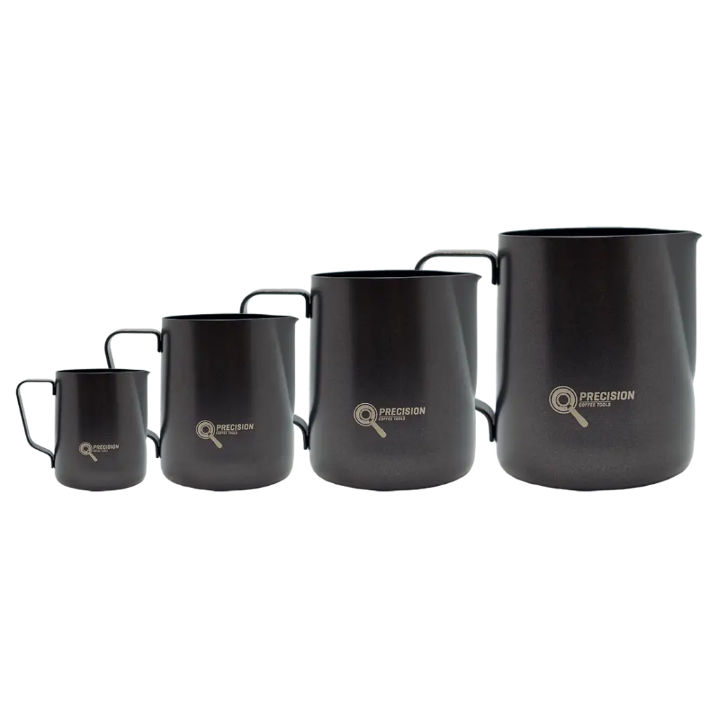 Precision Milk Pitcher 4 Pack Bundle - Black