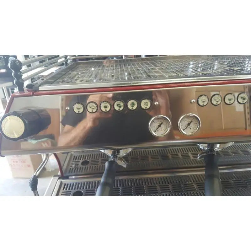 RED La Marzocco 3 Group FB80 Commercial Coffee Machine - ALL