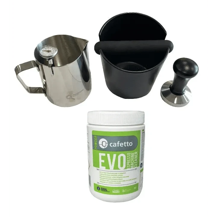 Rocket Appartamento OG Black Coffee Machine & Rocket Faustino Bundle (Includes Free Precision Starter Pack & 250g Elements Blend) - Australia - Di Pacci