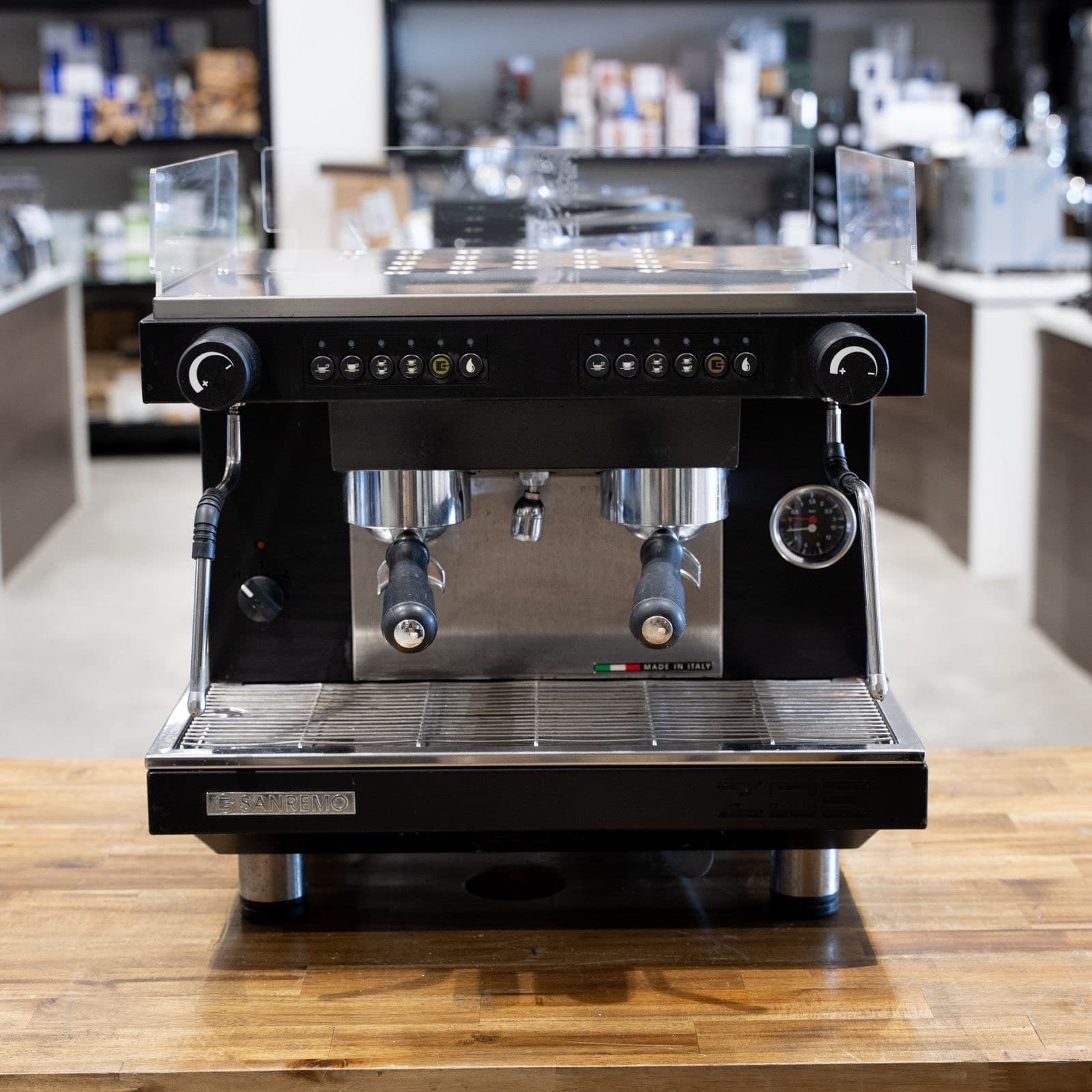 Sanremo Zoe Compact 2 Group Coffee Machine Black - Pre-loved