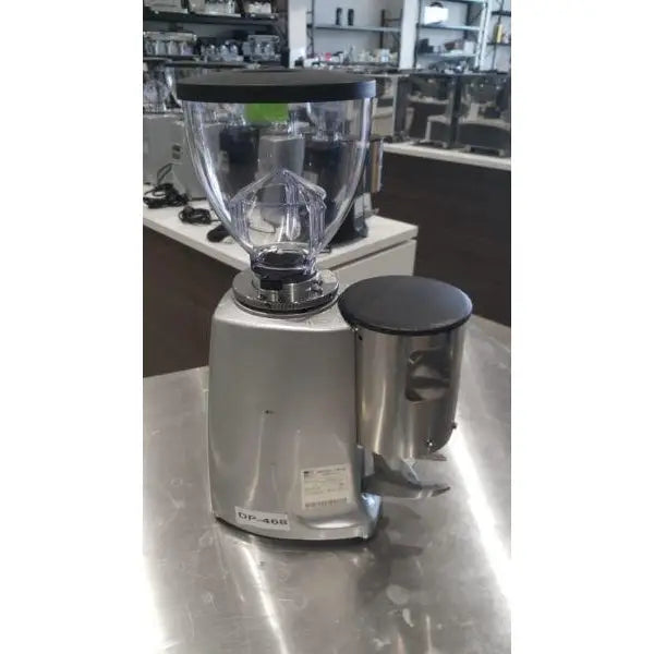 Second Hand Mazzer Mini Manual In Silver Coffee Grinder -