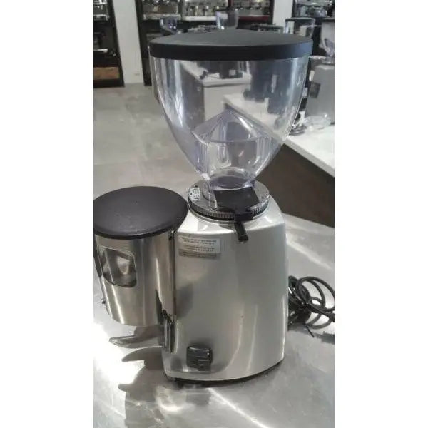 Second Hand Mazzer Mini Manual In Silver Espresso Bean