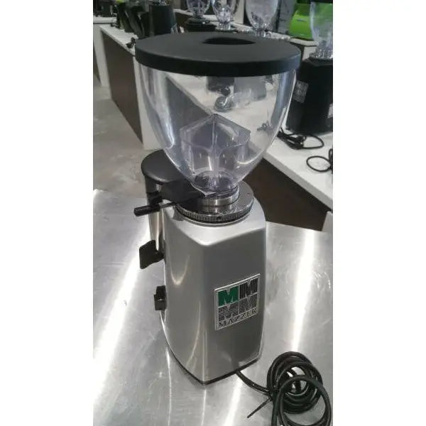 Second Hand Mazzer Mini Manual In Silver Espresso Bean