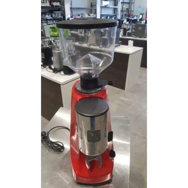 Serviced Custom RED Mazzer Robur Automatic Commercial Coffee