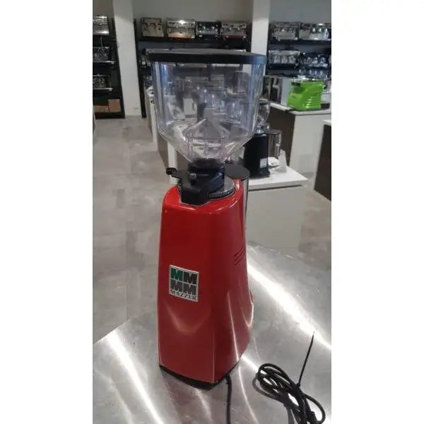 Serviced Custom RED Mazzer Robur Automatic Commercial Coffee