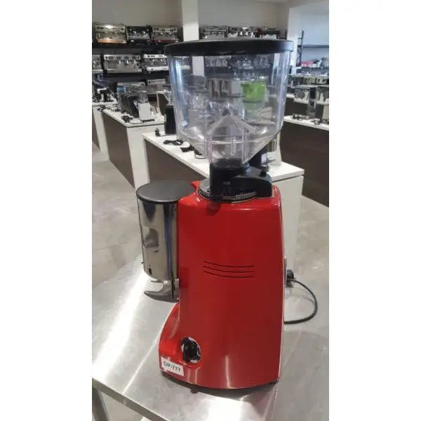 Serviced Custom RED Mazzer Robur Automatic Commercial Coffee