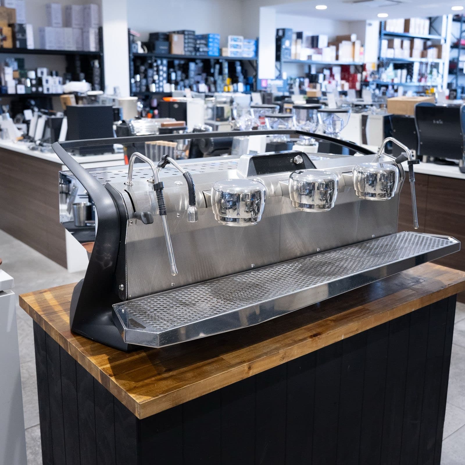 Pre-Loved Slayer Steam EP 3 Group Chrome Commercial Coffee Machine
