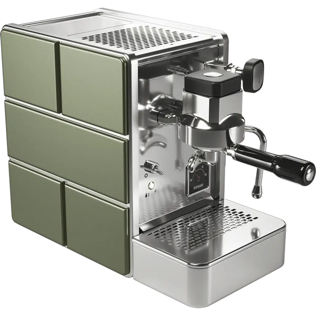 Stone Espresso Mine Green Coffee Machine