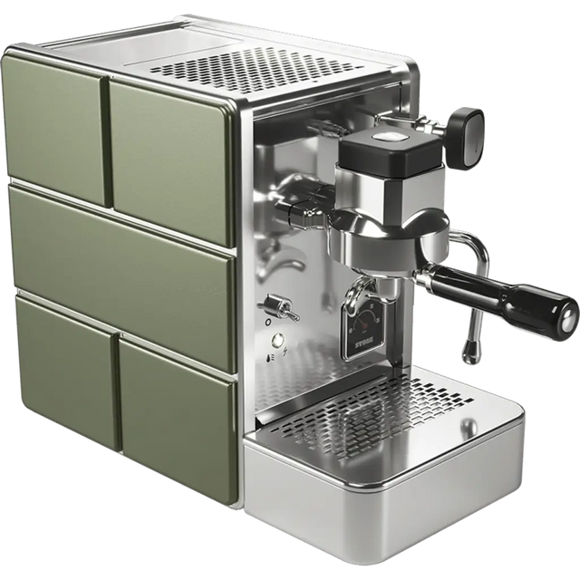 Stone Espresso Mine Green compact espresso machine