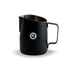 Tiamo Tapered Milk Jug 450ml - Black - Juggling