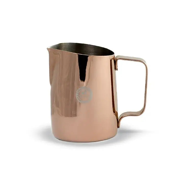 Tiamo Tapered Milk Jug 450ml - Rose Gold - Juggling