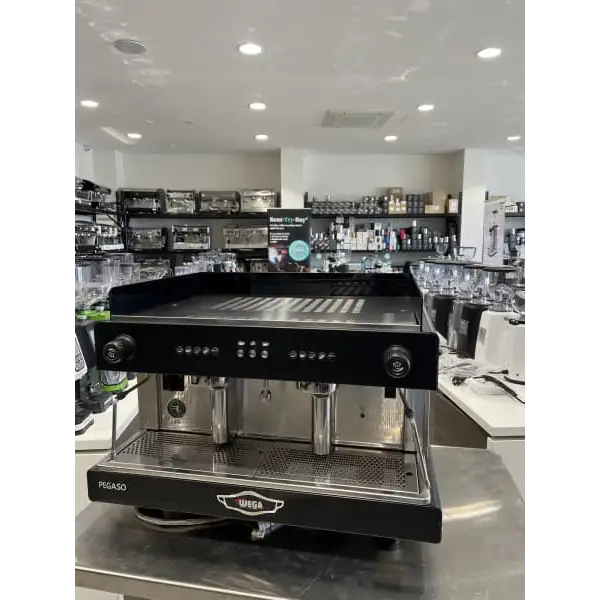 Used 2 Group Wega Pegaso 15 amp High Cup Comercial Coffee