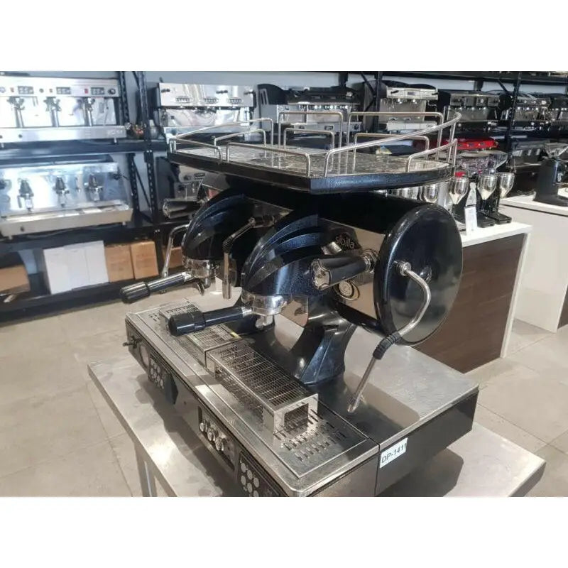 Used Black 2 Group Astoria Sabila Commercial Coffee Machine