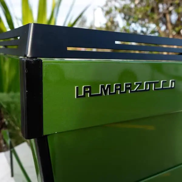 Used Green Custom La Marzocco 3 Group PB Commercial Coffee