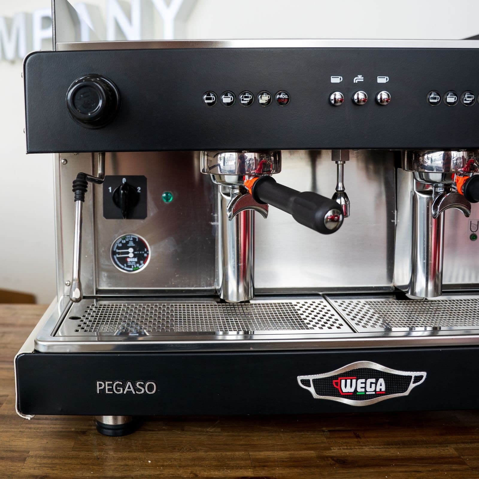 Ex-Demo Wega Pegaso 2 Group Espresso Coffee Machine Black White