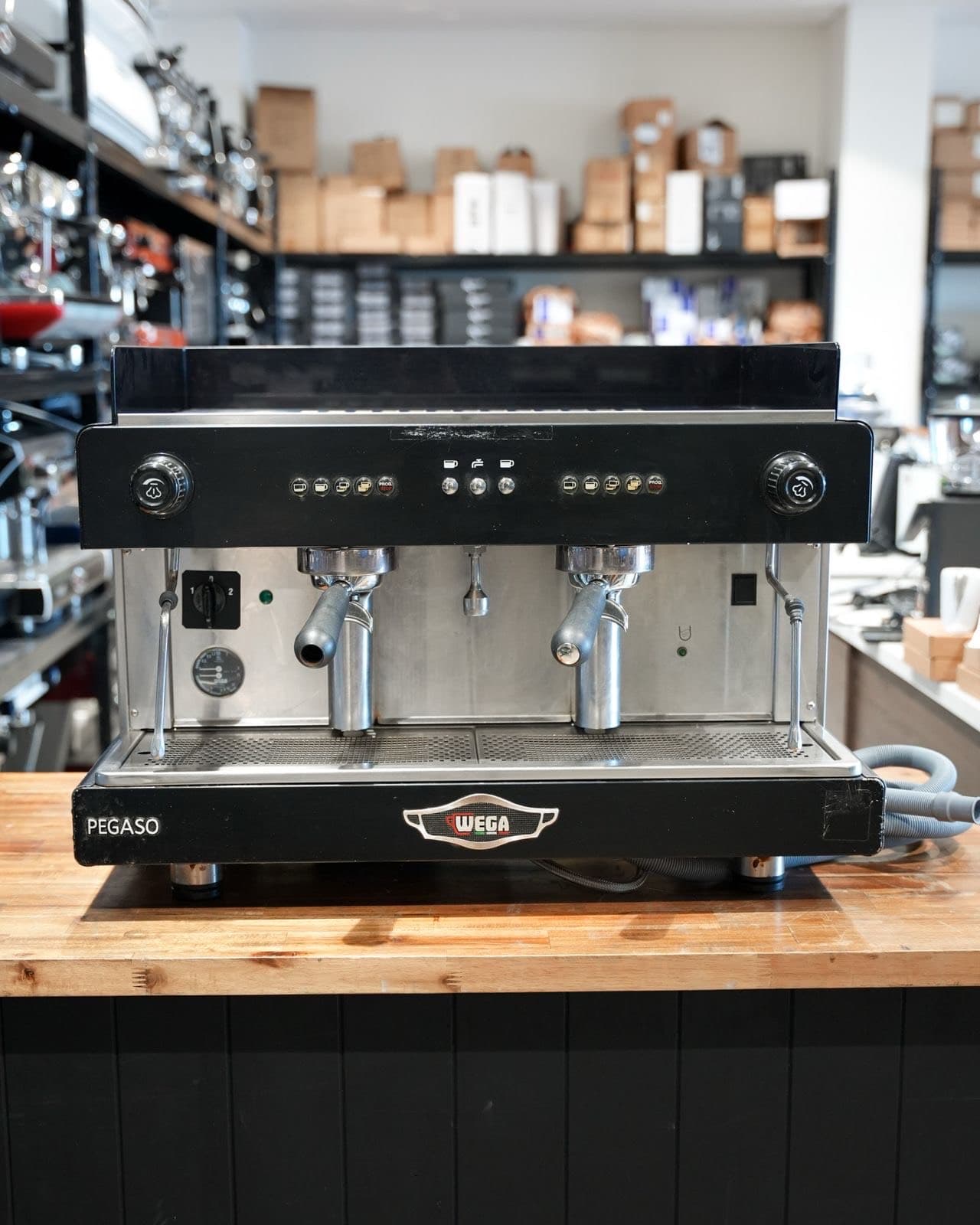 Pre-Loved Wega Pegaso 2 Group Tall Cup 15 Amp Coffee Machine